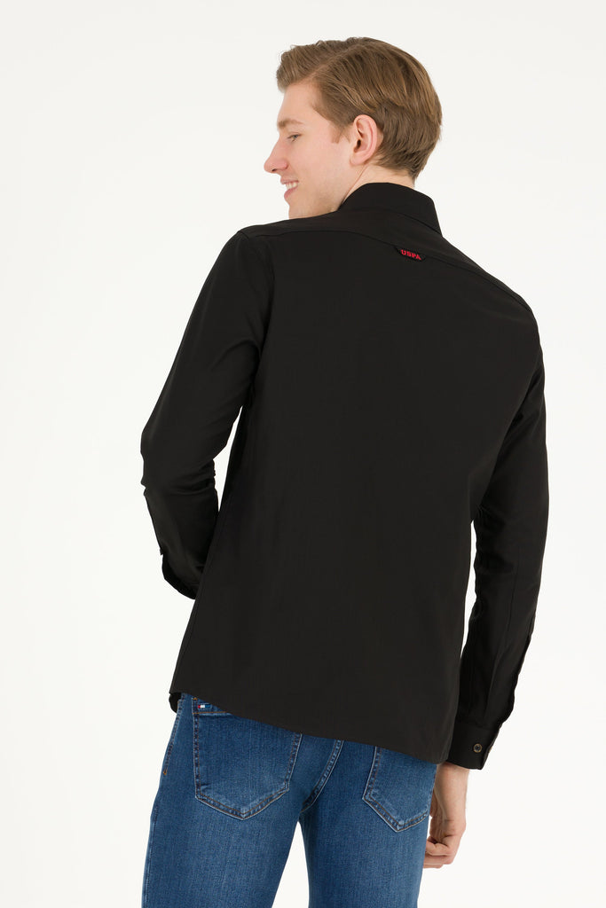 U.S. Polo Assn. crna muška košulja (1571695VR046) 2