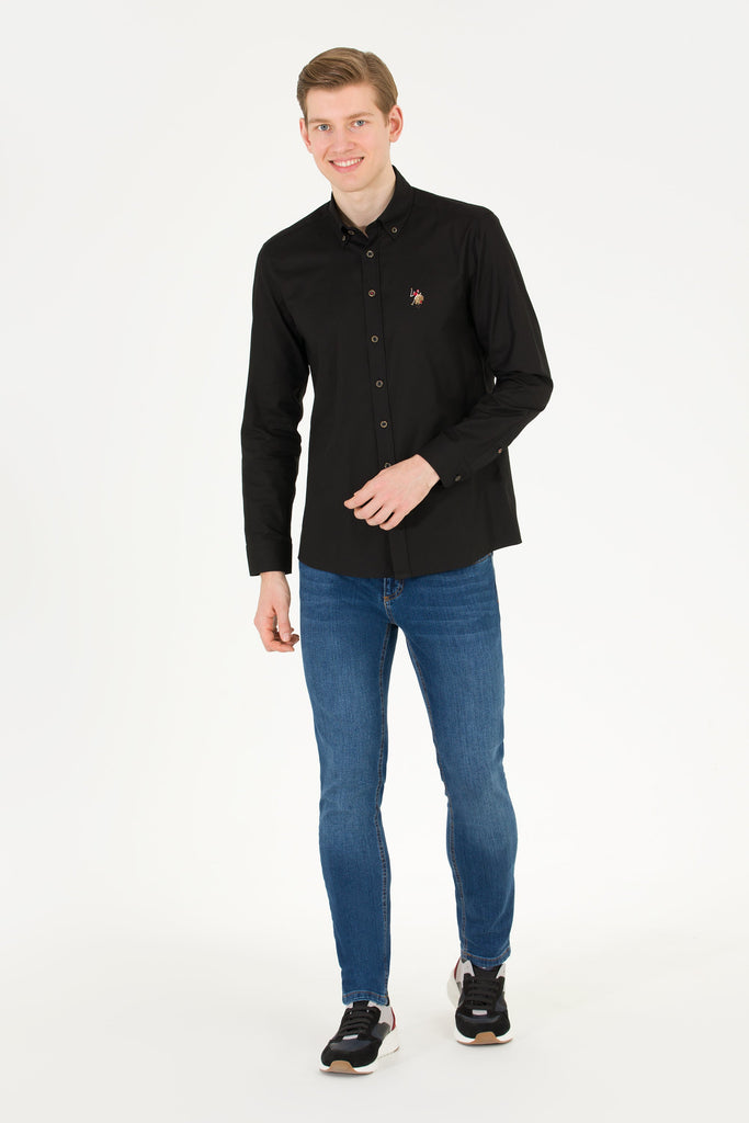 U.S. Polo Assn. crna muška košulja (1571695VR046) 3