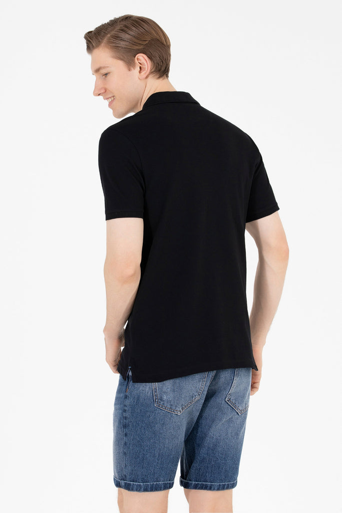 U.S. Polo Assn. crna muška polo majica SKY-[SKU]
