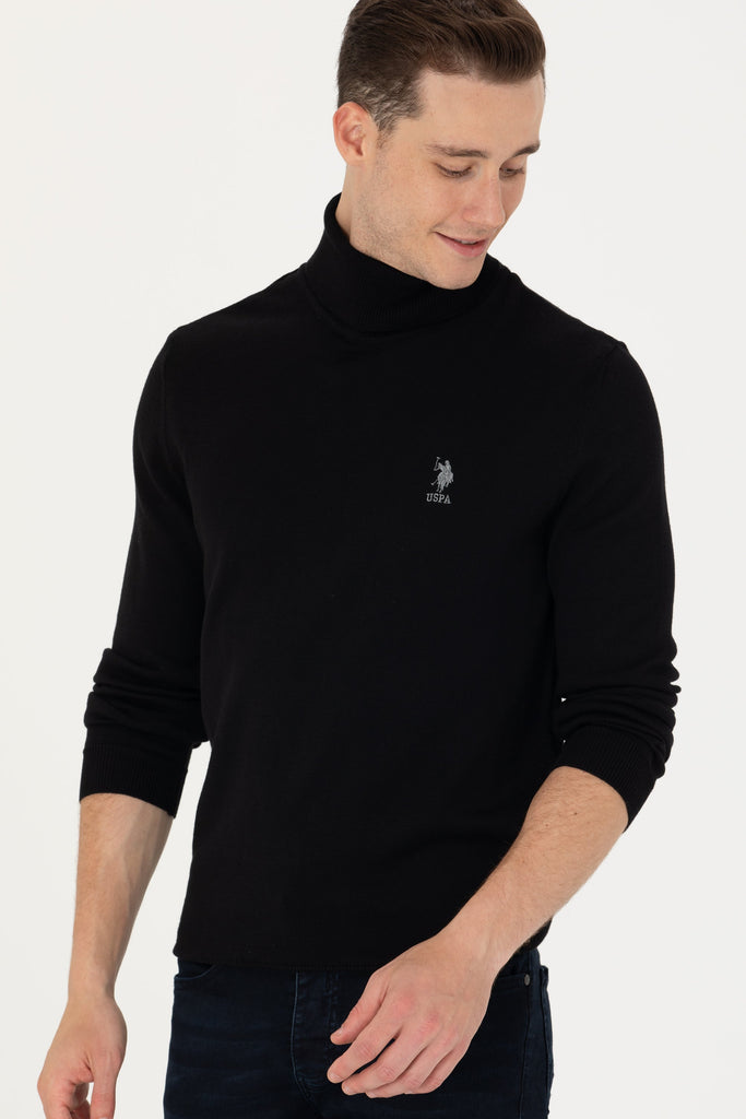 U.S. Polo Assn. crna muška rolka sa dugim rukavima-[SKU]