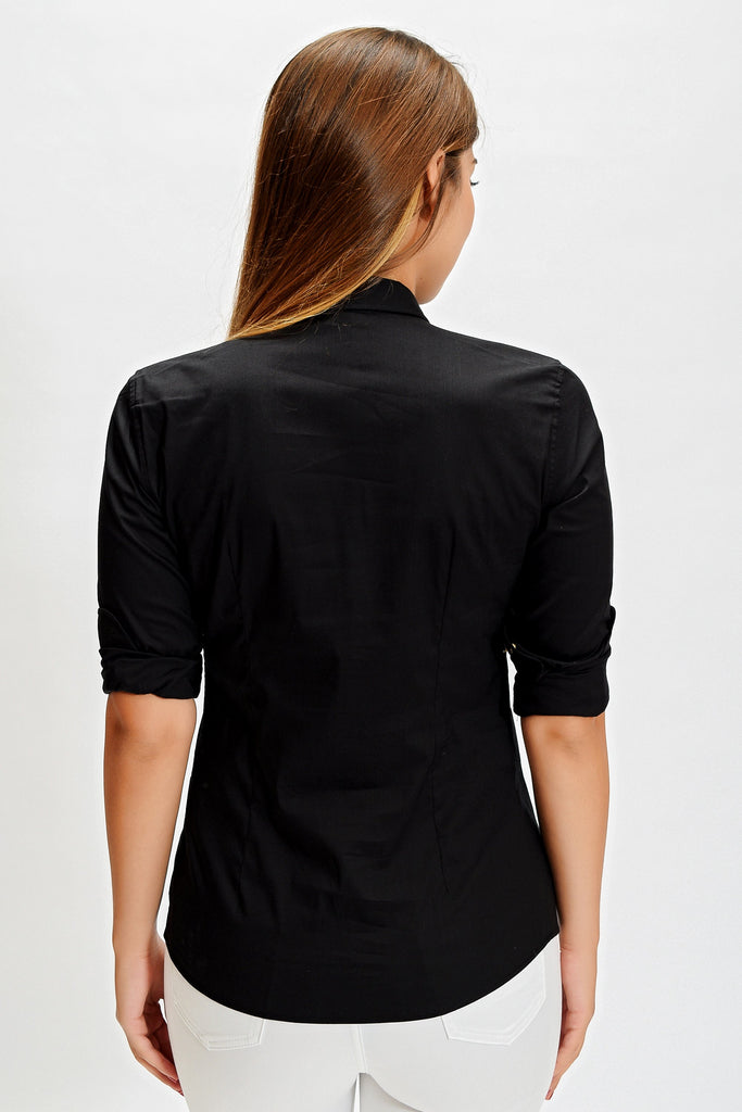 U.S. Polo Assn. crna ženska košulja (1197960VR046) 4