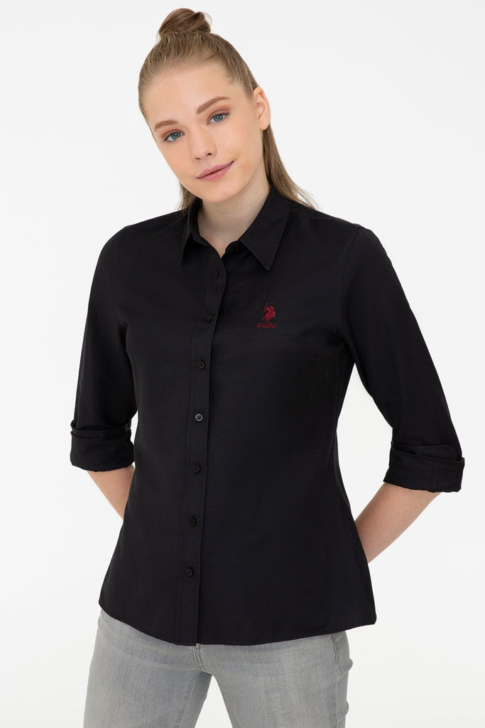 U.S. Polo Assn. crna ženska košulja (1256569VR046) 3