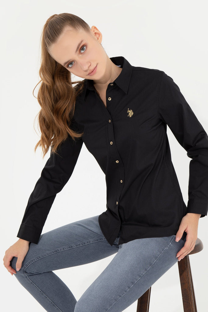U.S. Polo Assn. crna ženska košulja (1450230VR046) 1