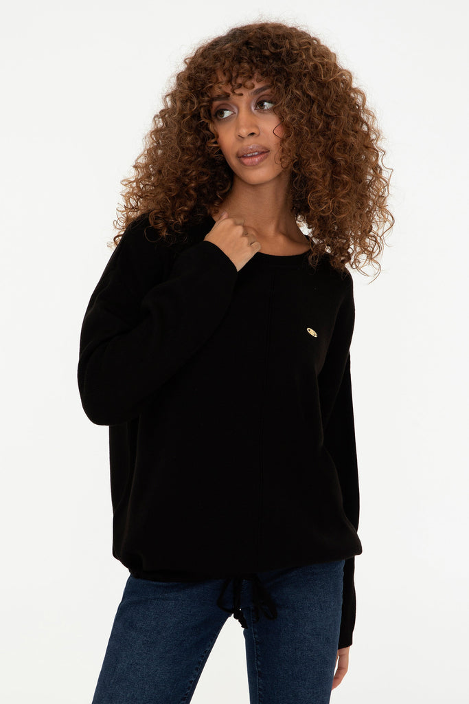U.S. Polo Assn. crni ženski džemper (1309269VR046) 5