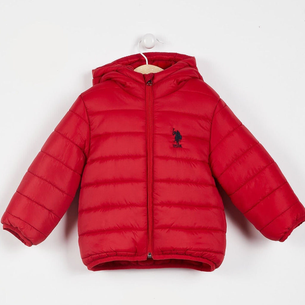 U.S. Polo Assn. crvena jakna za bebe (USB1018-Red) 1