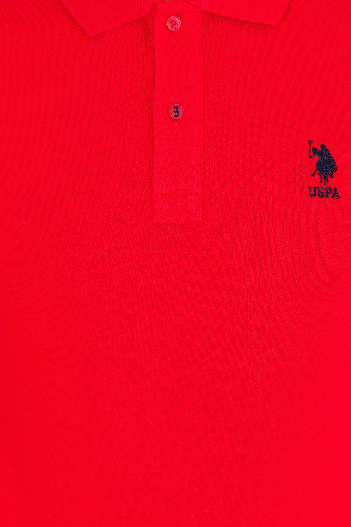 U.S. Polo Assn. crvena muška majica kontrastnog detalja