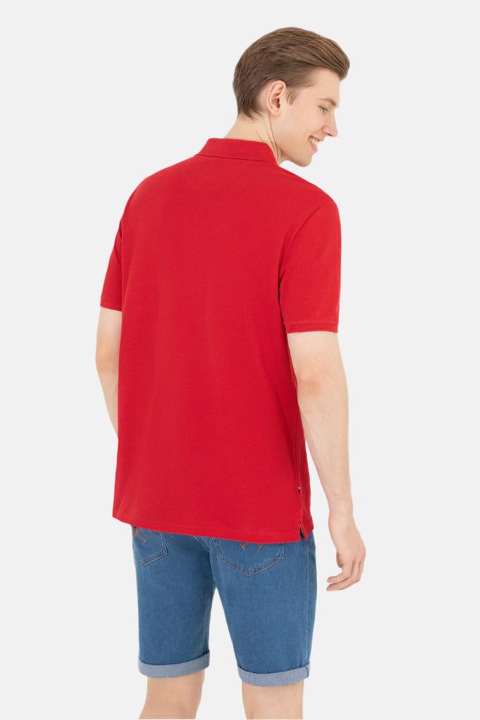 U.S. Polo Assn. crvena muška majica s kratkim rukavima-[SKU]
