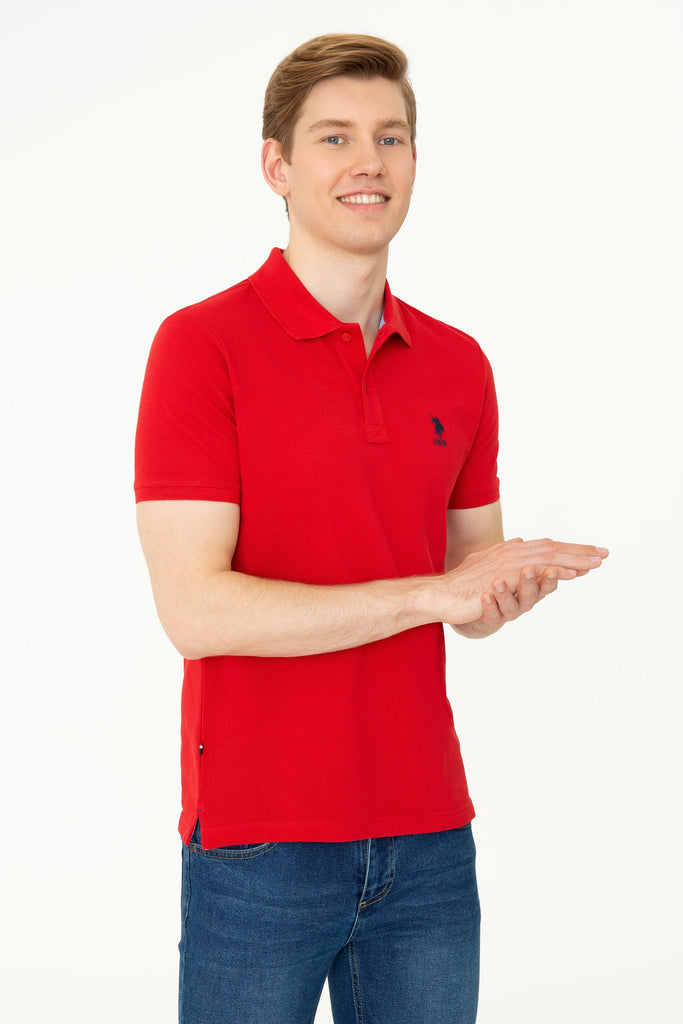 U.S. Polo Assn. crvena muška polo majica (1350555VR171) 3