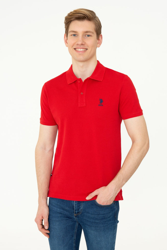 U.S. Polo Assn. crvena muška polo majica (1350555VR171) 1