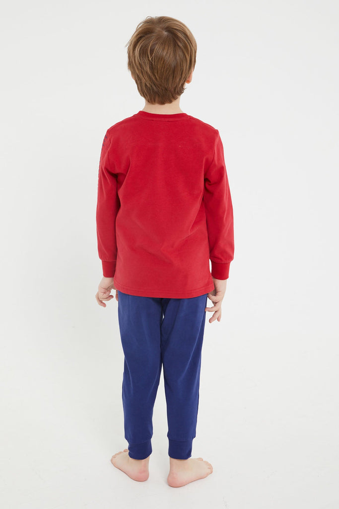 U.S. Polo Assn. crvena pidžama za dječake (US1150-4-Red) 2