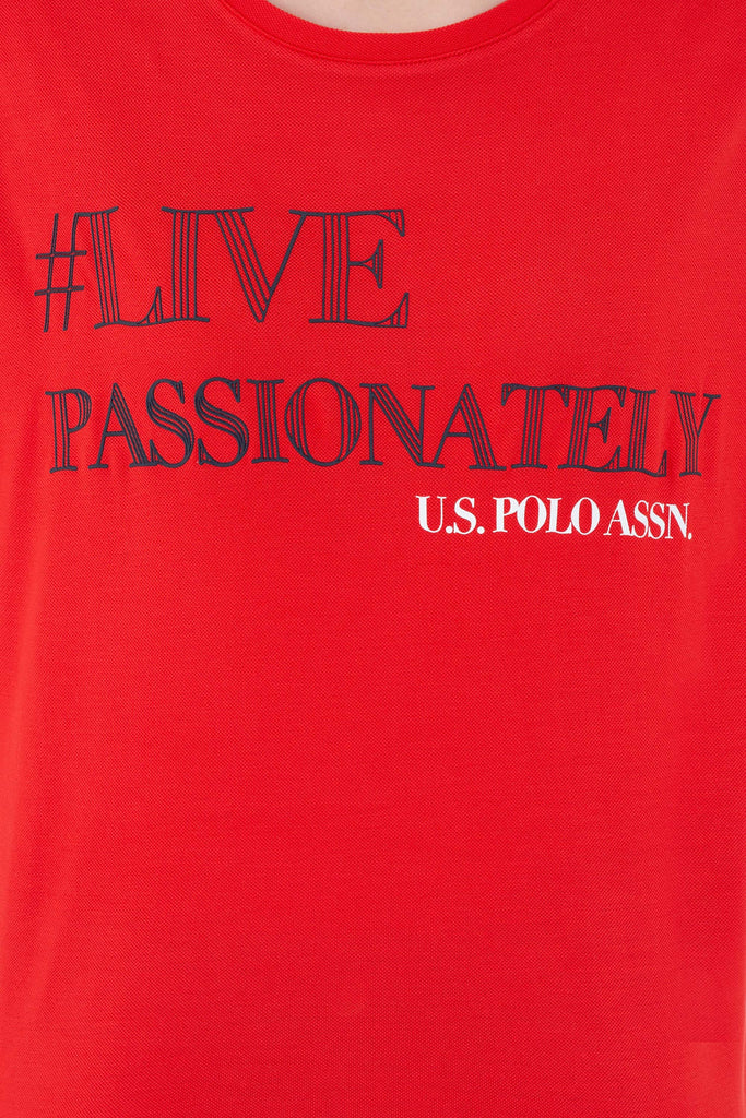 U.S. Polo Assn. crvena ženska majica (1223311VR097) 2