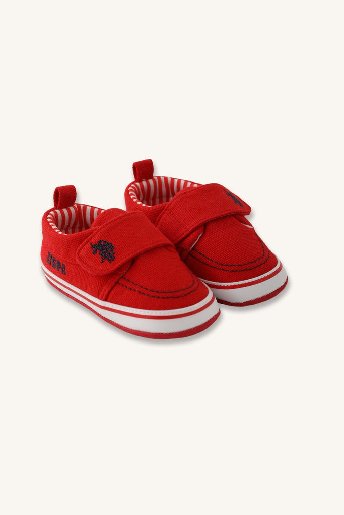 U.S. Polo Assn. crvene prugaste patike za bebe