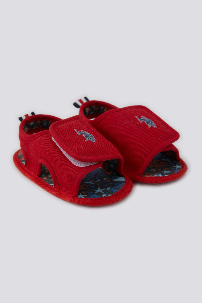 U.S. Polo Assn. crvene sandale za bebe