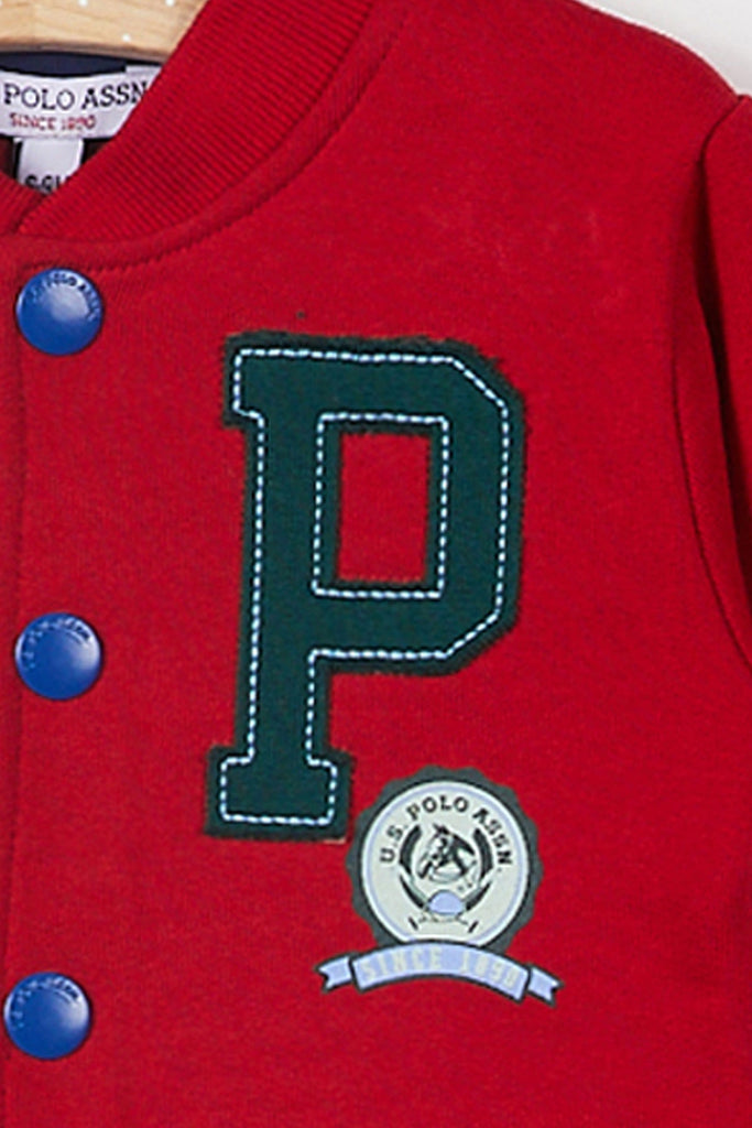 U.S. Polo Assn. crveni komplet za bebe (USB825-Red) 3