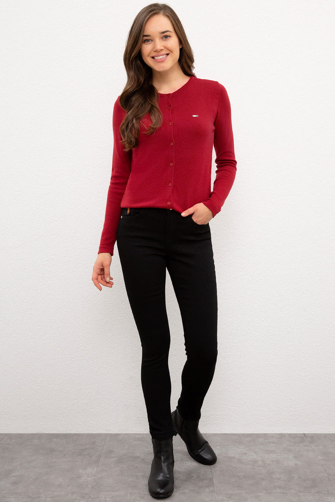 U.S. Polo Assn. crveni ženski džemper (1078649VR030) 3