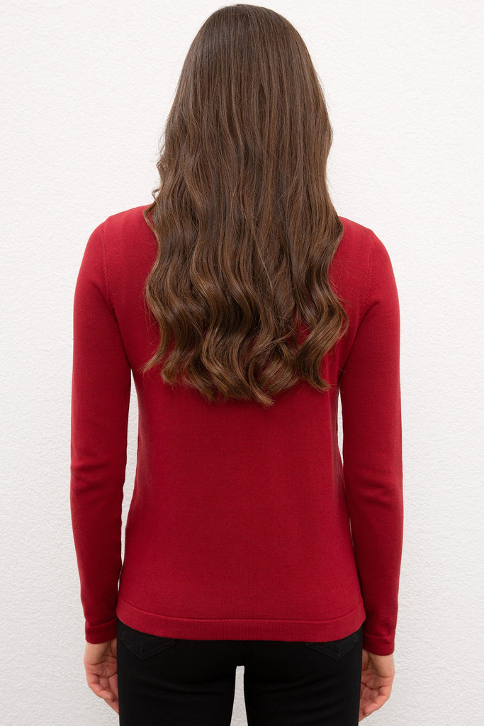 U.S. Polo Assn. crveni ženski džemper (1078649VR030) 4