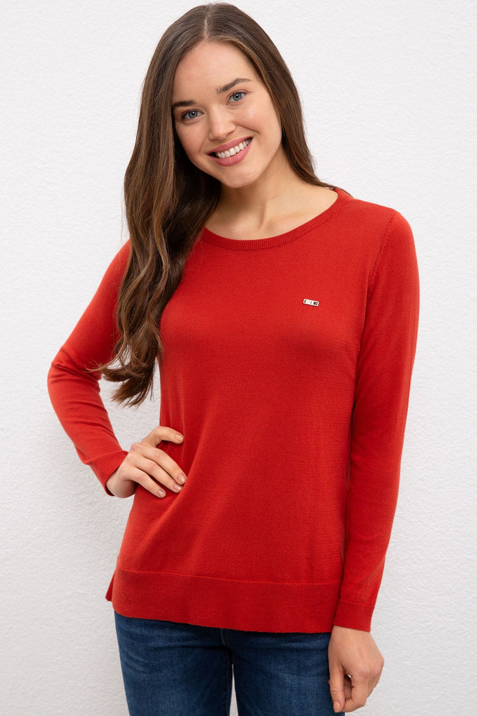 U.S. Polo Assn. crveni ženski džemper (1078707VR191) 1