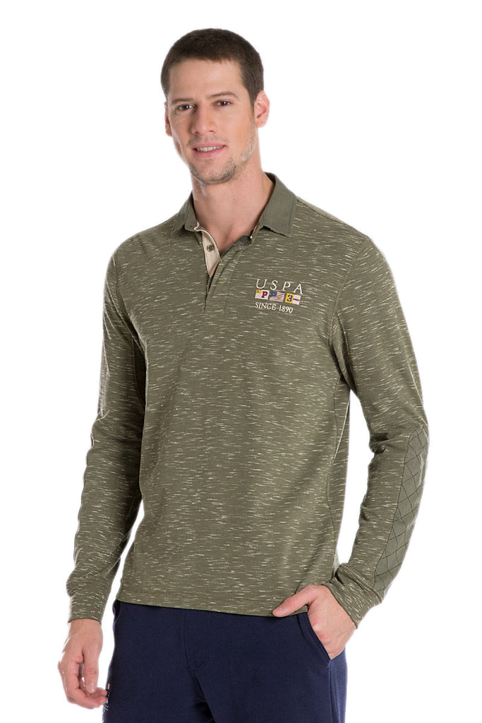 U.S. Polo Assn. khaki muška polo majica (343618VR027) 1