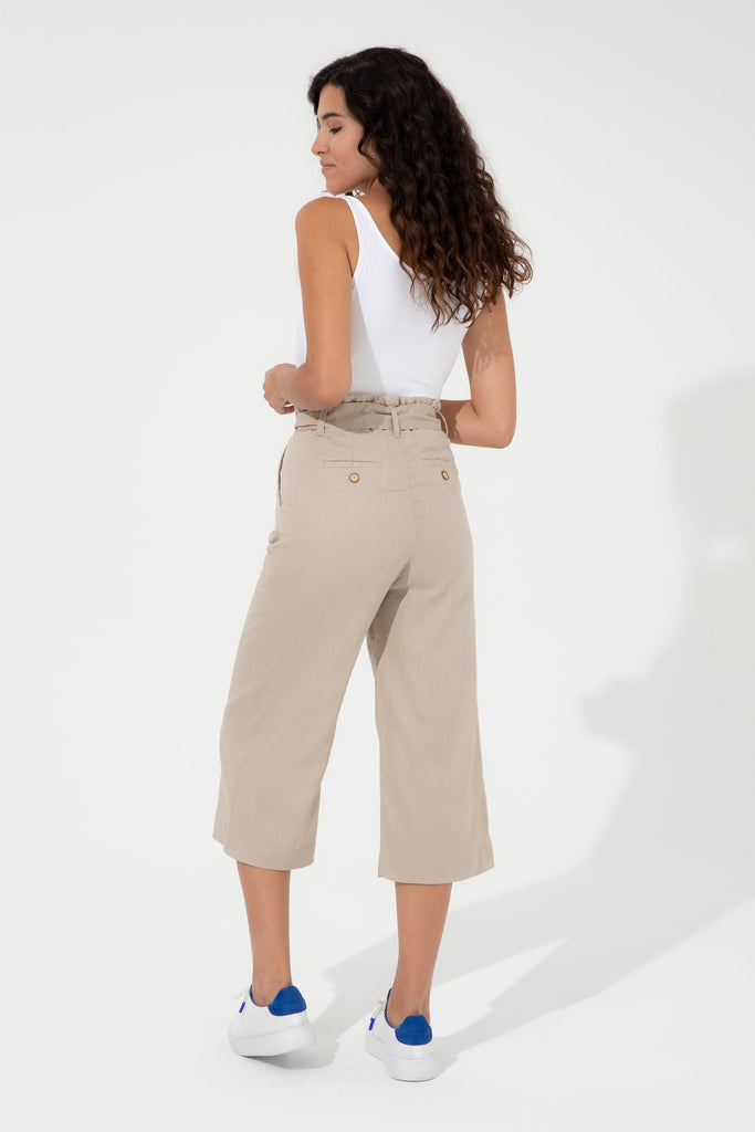 U.S. Polo Assn. khaki zelene ženske pantalone (1357540VR027) 4