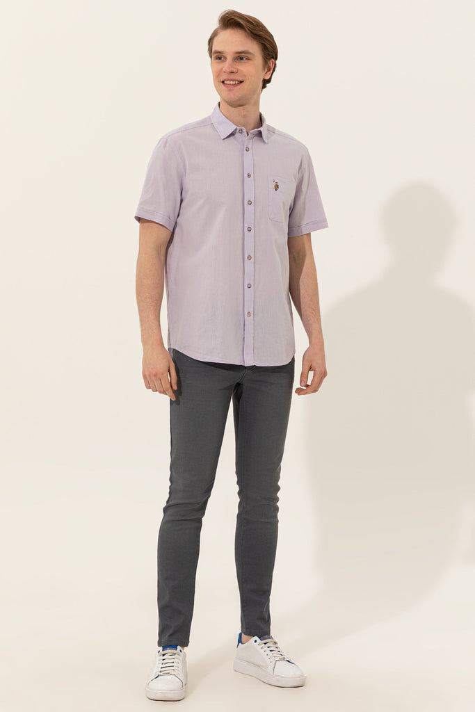 U.S. Polo Assn. lila muška košulja (1365465VR034) 3