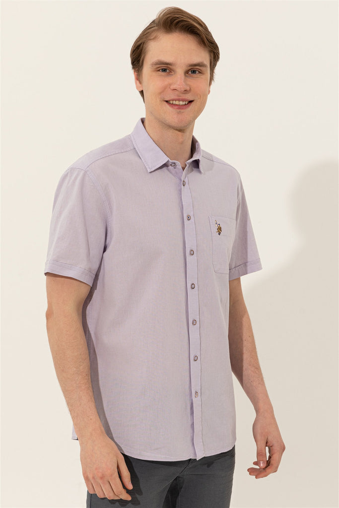 U.S. Polo Assn. lila muška košulja (1365465VR034) 1