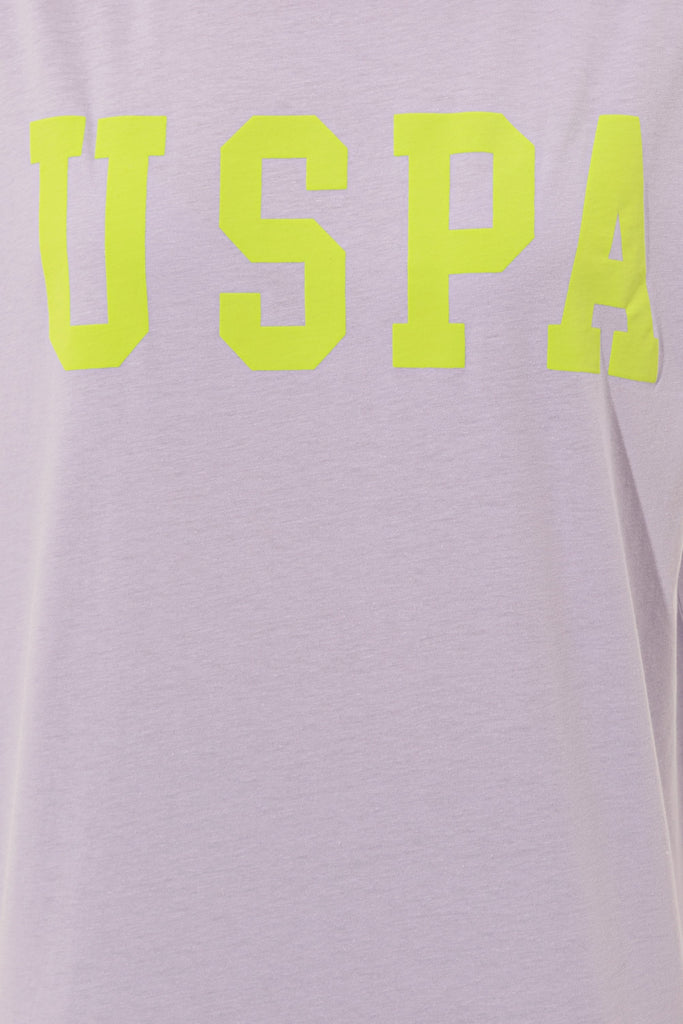 U.S. Polo Assn. lila ženska majica (1359992VR034) 2