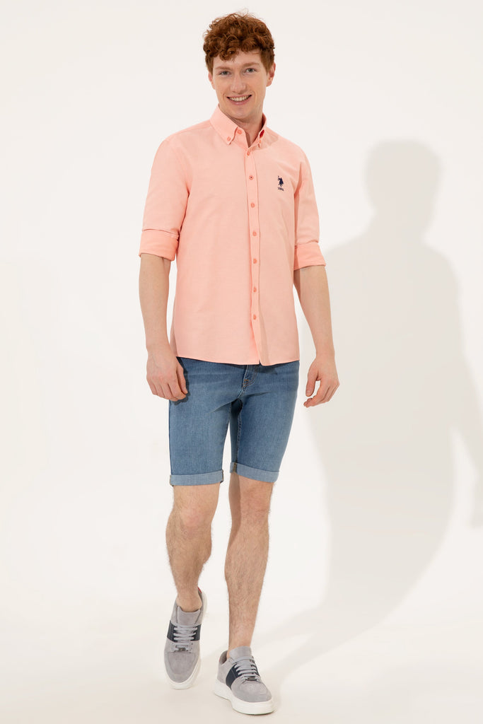 U.S. Polo Assn. narandžasta muška košulja (1363580VR047) 4