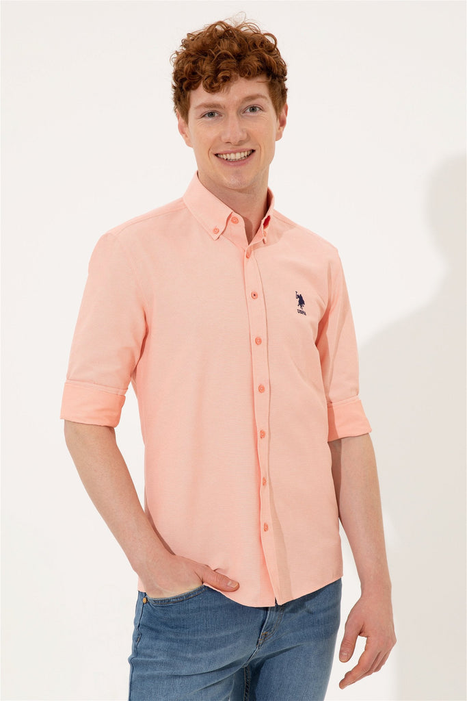 U.S. Polo Assn. narandžasta muška košulja (1363580VR047) 1