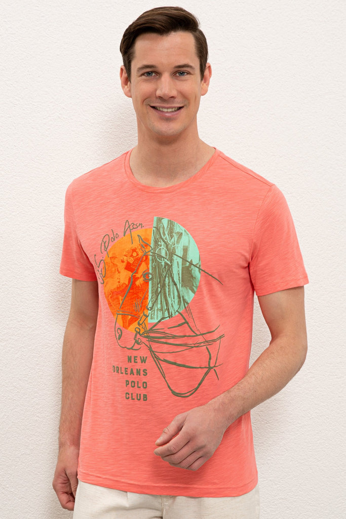 U.S. Polo Assn. narandžasta muška majica (1194081VR039) 1