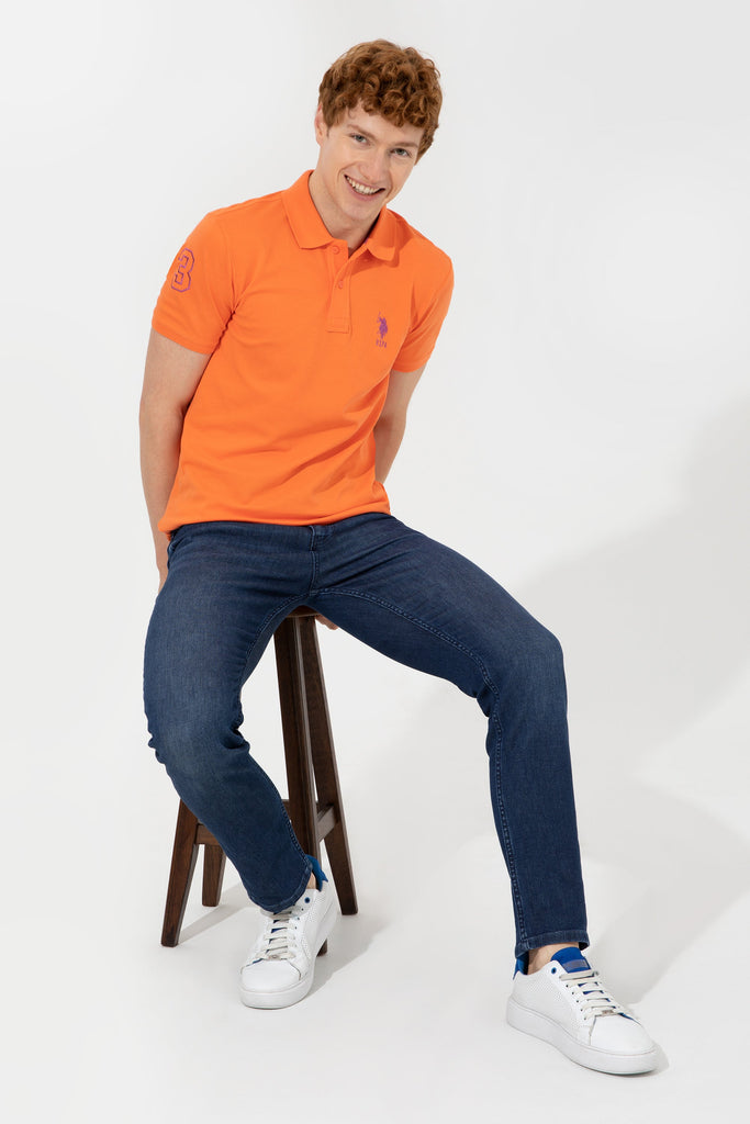 U.S. Polo Assn. narandžasta muška majica (1350307VR051) 5