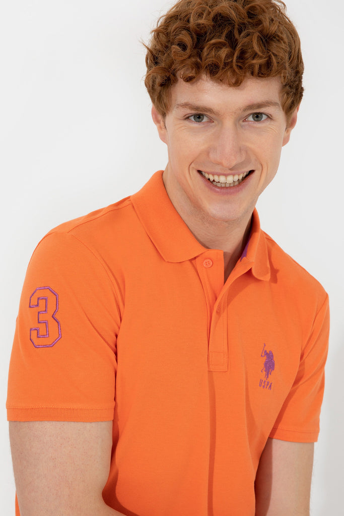 U.S. Polo Assn. narandžasta muška majica (1350307VR051) 6