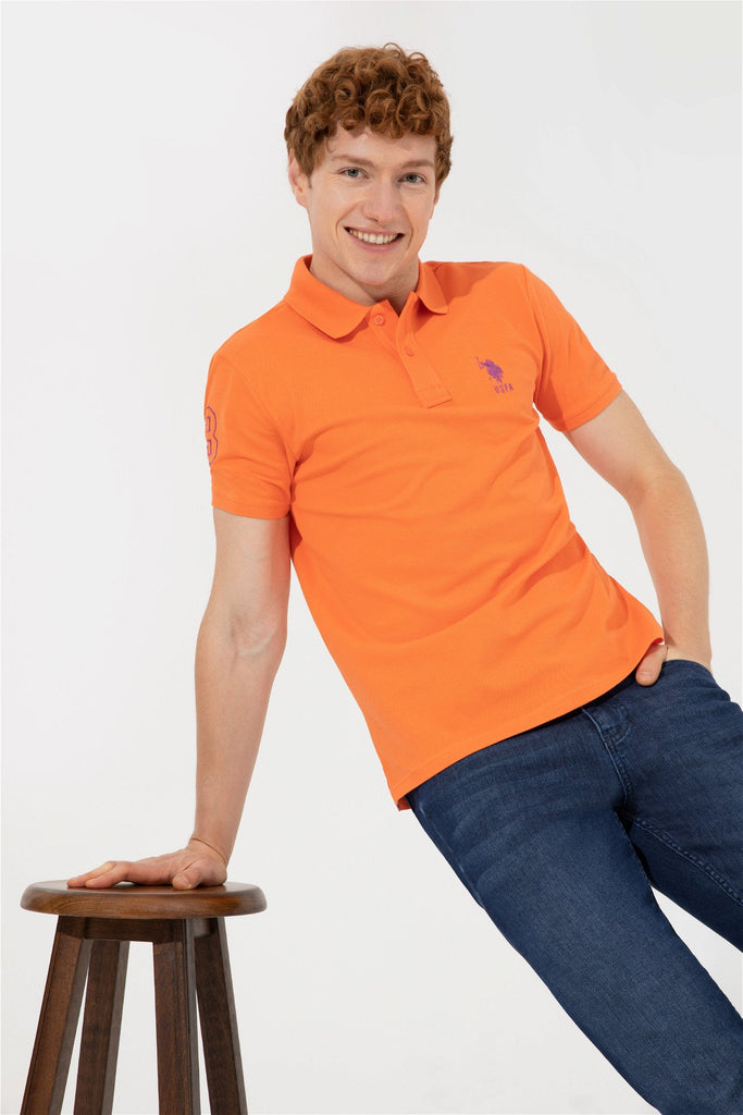 U.S. Polo Assn. narandžasta muška majica (1350307VR051) 1