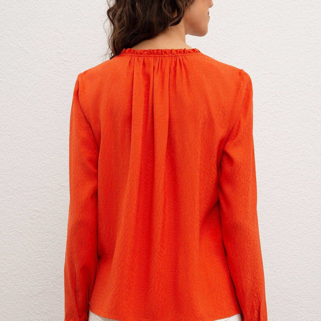 U.S. Polo Assn. narandžasta ženska bluza (979860VR039) 3