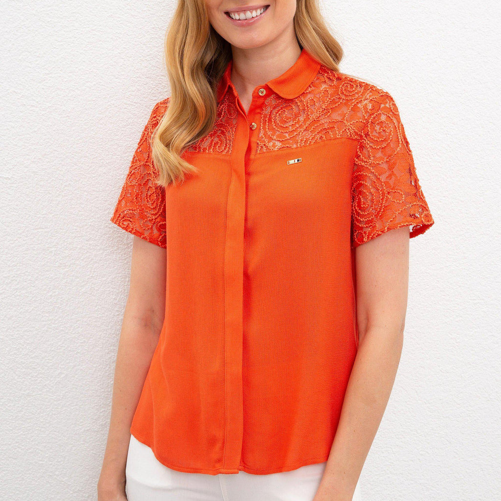 U.S. Polo Assn. narandžasta ženska bluza (980784VR039) 1
