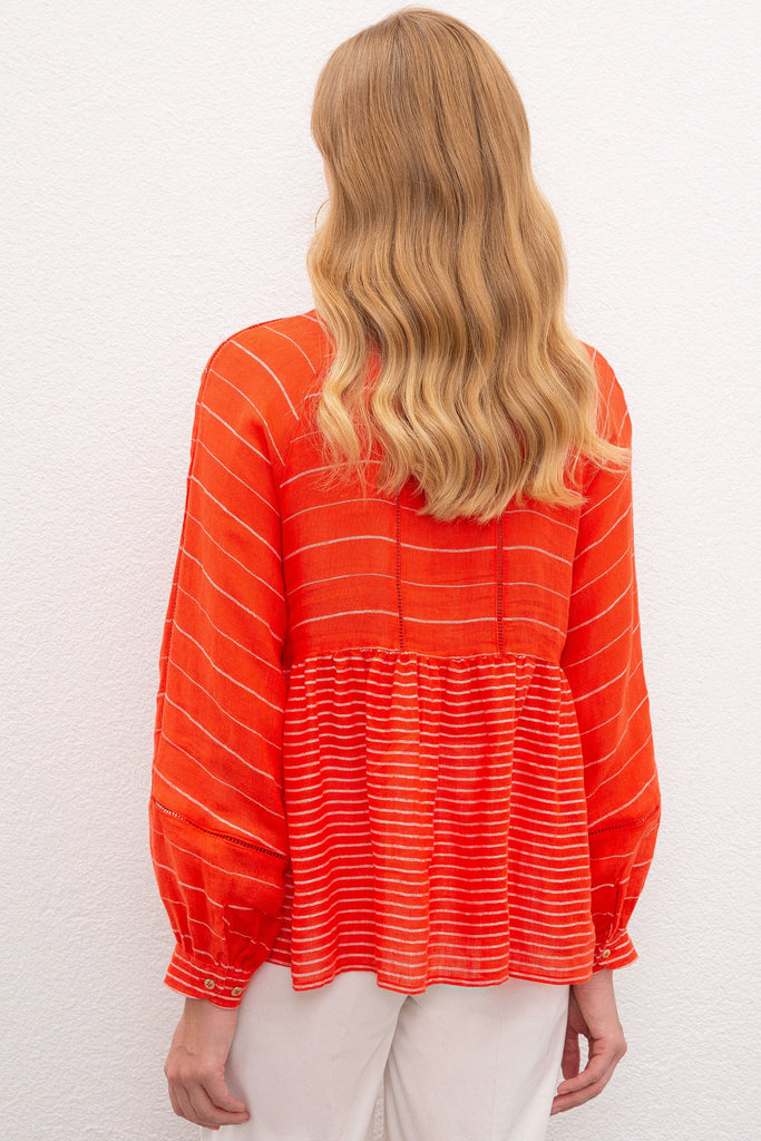 U.S. Polo Assn. narandžasta ženska bluza (993688VR039) 2