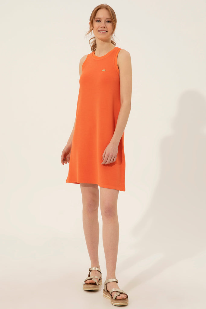 U.S. Polo Assn. narandžasta ženska haljina (1367891VR051) 4