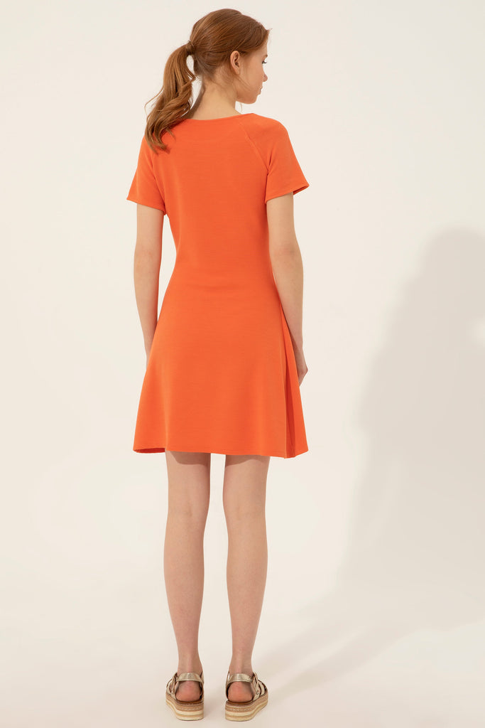 U.S. Polo Assn. narandžasta ženska haljina (1368977VR051) 2