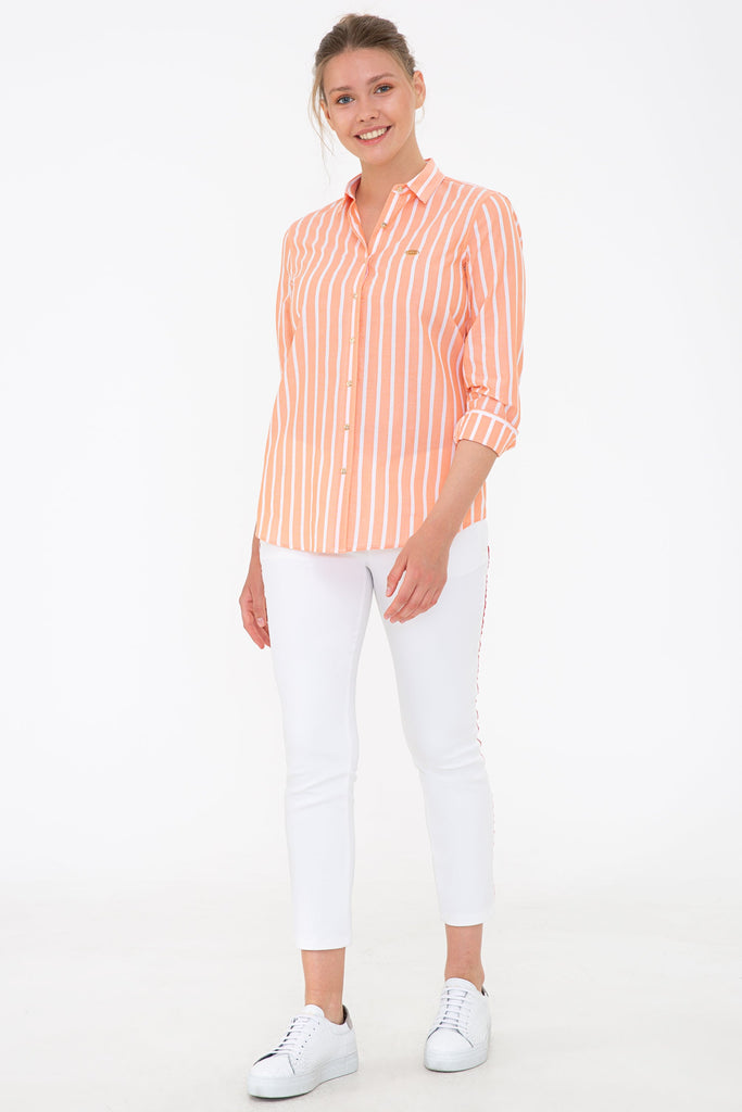 U.S. Polo Assn. narandžasta ženska košulja (1204291VR051) 3