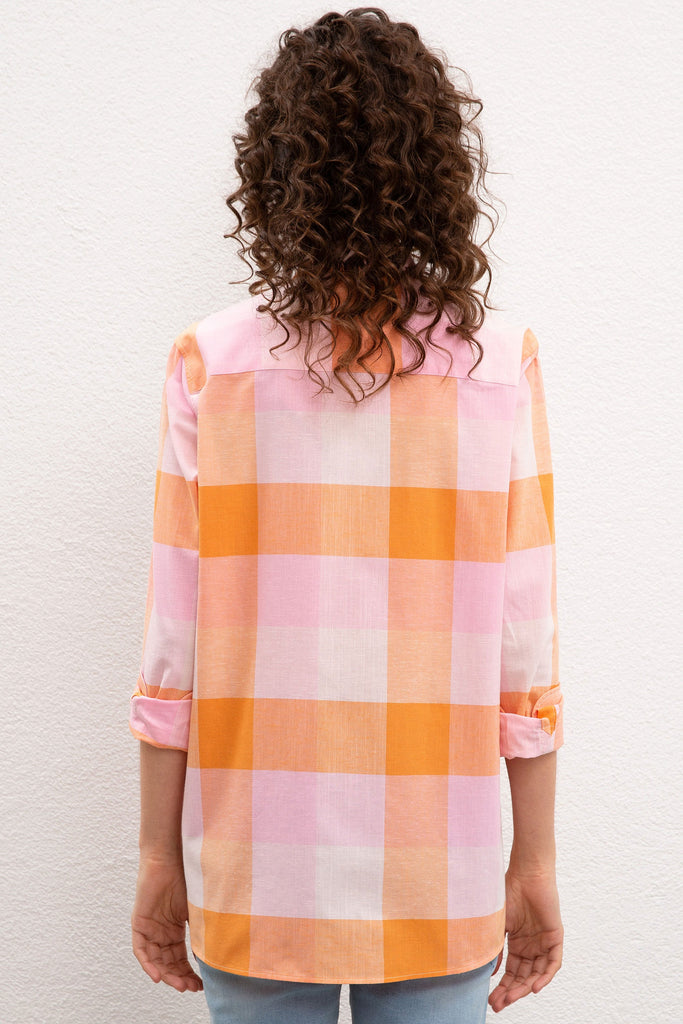 U.S. Polo Assn. narandžasta ženska košulja (978353VR051) 2