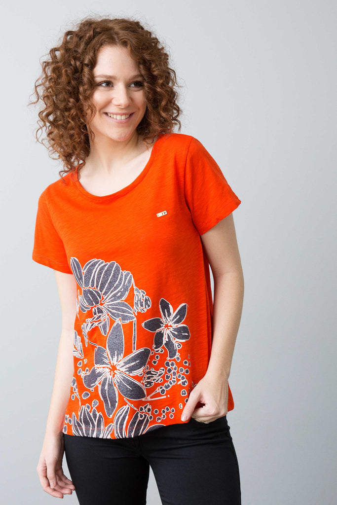 U.S. Polo Assn. narandžasta ženska majica (559851VR031) 2