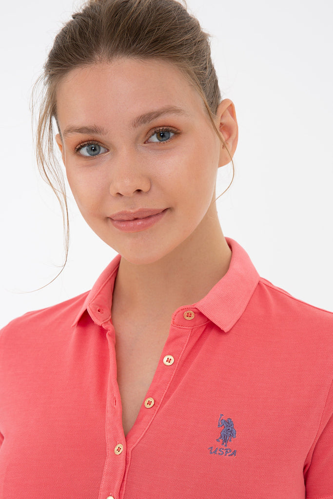 U.S. Polo Assn. narandžasta ženska polo majica (1203813VR039) 2