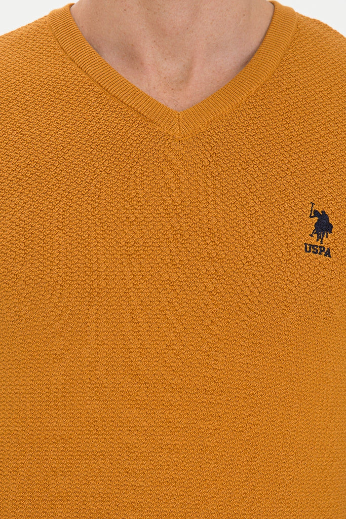 U.S. Polo Assn. narandžasti muški džemper (1259668VR043) 3