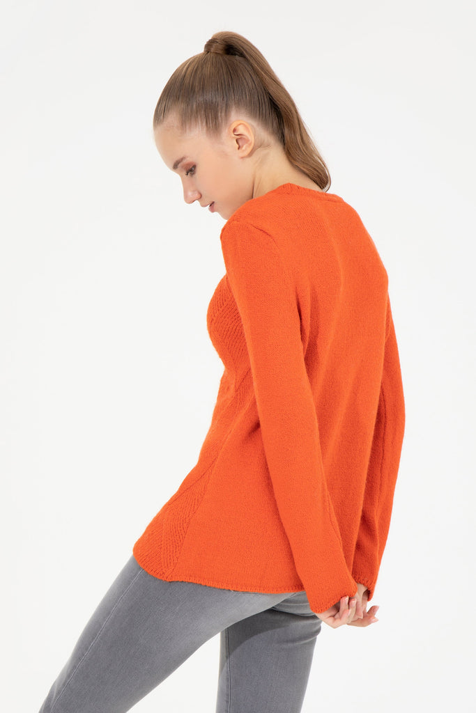 U.S. Polo Assn. narandžasti ženski džemper (1255506VR204) 3