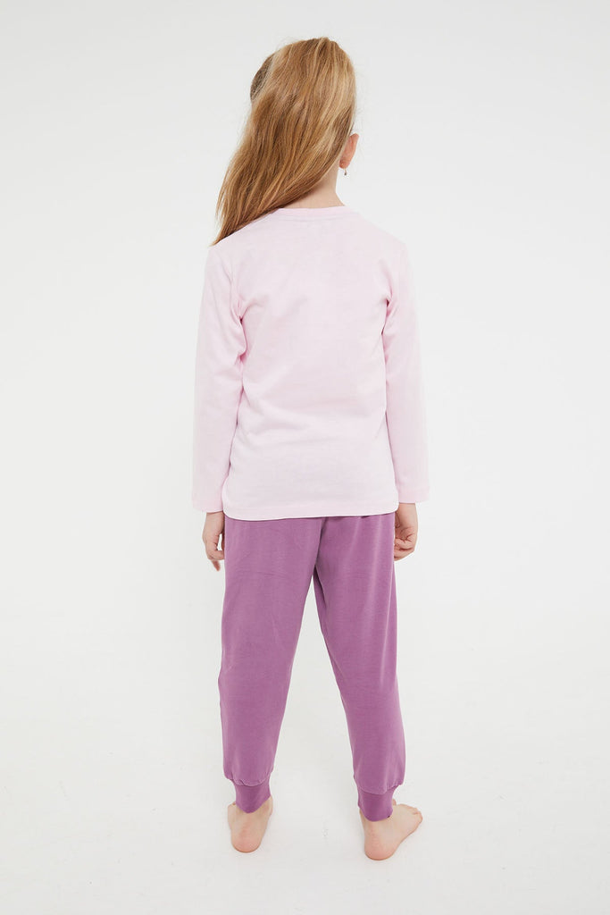 U.S. Polo Assn. pink pidžama za djevojčice (US1203-4-Pink) 2