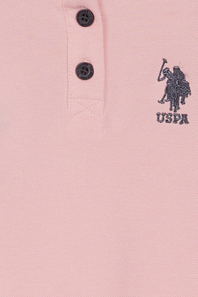 U.S. Polo Assn. pink polo majica za bebe (USB994-Pink) 3