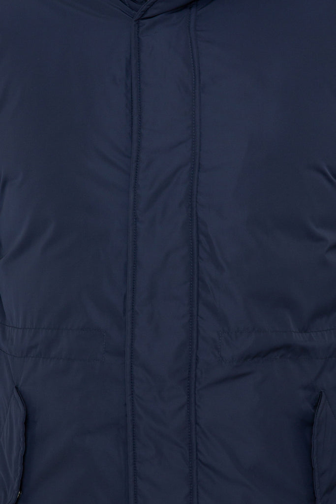 U.S. Polo Assn. plava muška jakna sa kapuljačom