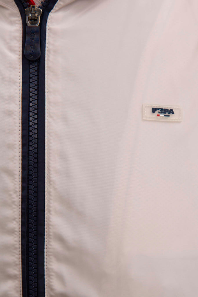 U.S. Polo Assn. plava muška jakna kontrastnih detalja