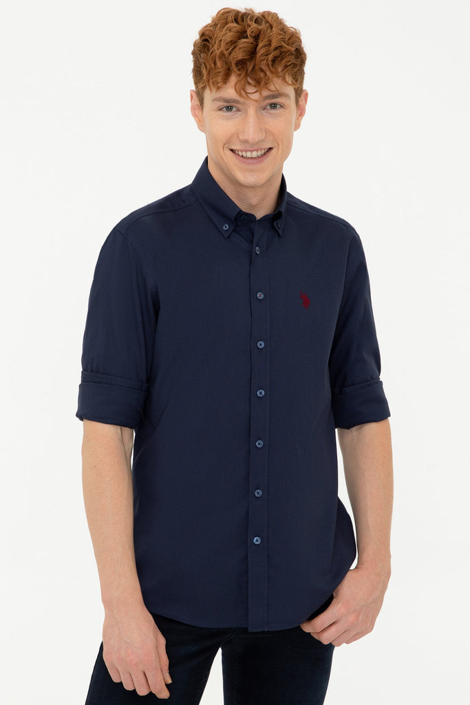 U.S. Polo Assn. plava muška košulja (1271100VR033) 1