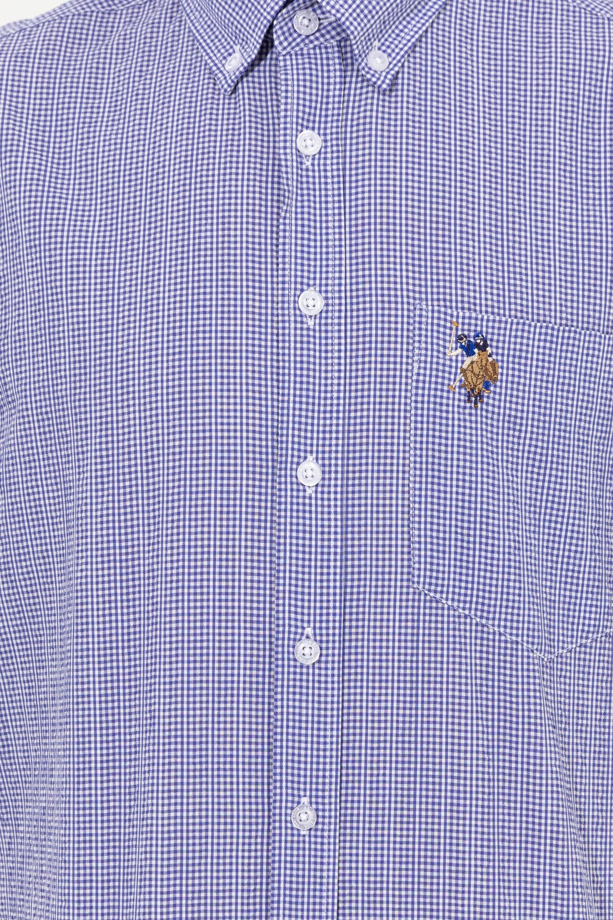 U.S. Polo Assn. plava muška košulja basic kroja