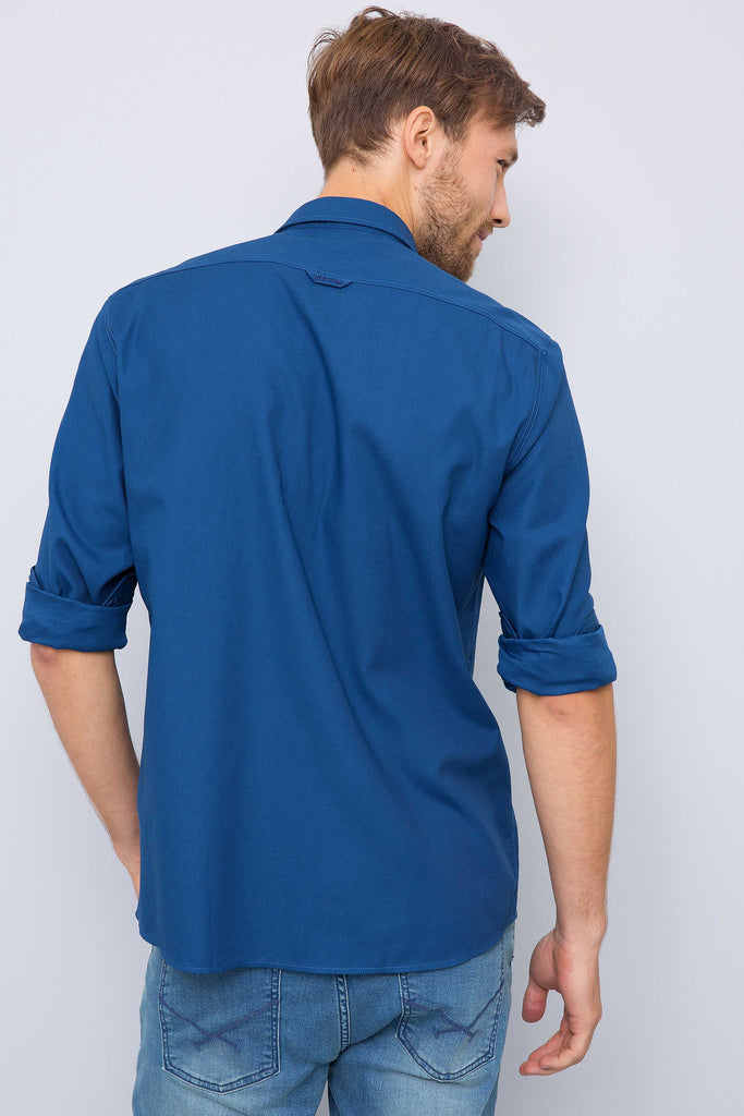 U.S. Polo Assn. plava muška košulja (550048VR028) 3